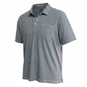 J.Crew Striped Polo Shirt Men’s Large Short Sleeve Cotton Casual Classic Fit